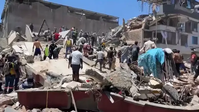 Video thumbnail for Al Jazeera reporter on the ground as Colombia quake death toll rises