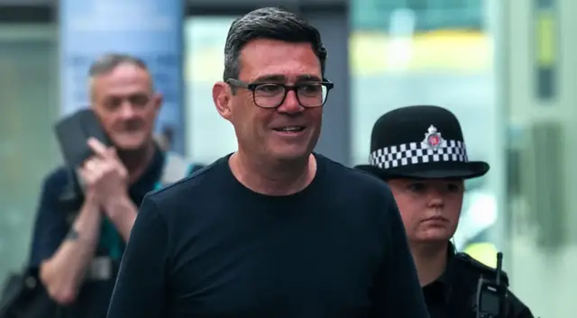 Video thumbnail for Andy Burnham confirms Labour leadership bid after Starmer resignation