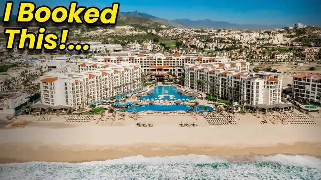 Video thumbnail for ben hedges: booked! 5-star hyatt ziva los cabos all-inclusive vacation using credit card rewards