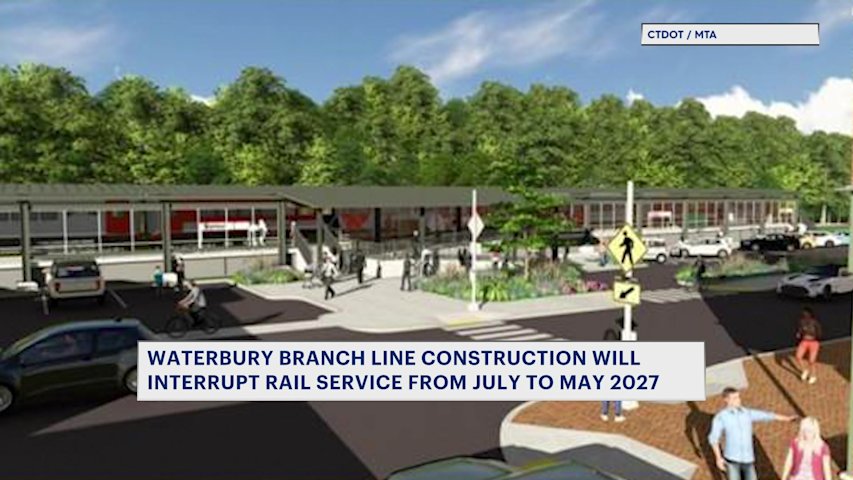 Video thumbnail for Waterbury rail service to be temporarily changed to bus service