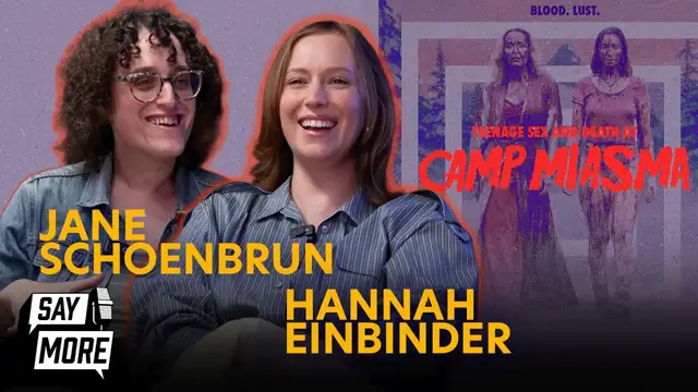 Video thumbnail for Hannah Einbinder and Jane Schoenbrun on 'Teenage Sex and Death at Camp Miasma,' the best gummies, and Counting Crows