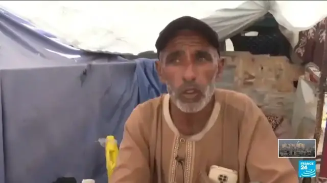 'Video thumbnail for Amnesty International says Israel deliberately starving Gaza's Palestinians'