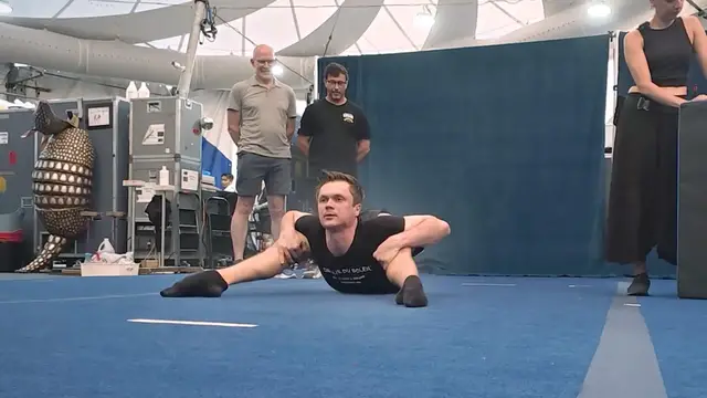 Video thumbnail for Most prone extreme back bends in one minute - 14 by Aleksei Goloborodko