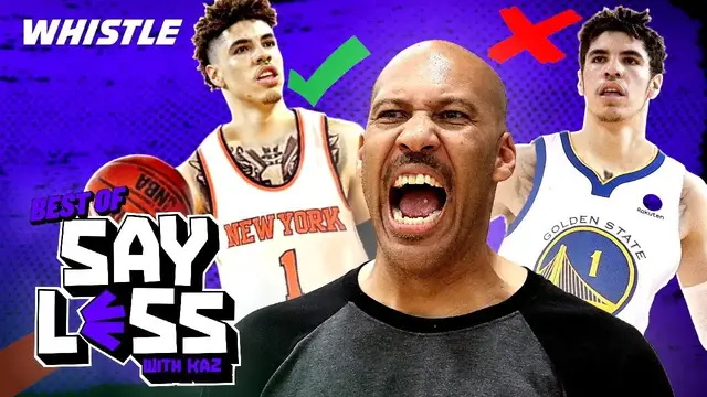 'Video thumbnail for Why Lavar Ball Wants LaMelo On The Knicks & NOT The Warriors!'