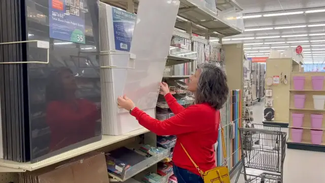 Video thumbnail for She buys a GIANT foam board at Home Depot for a genius new idea!