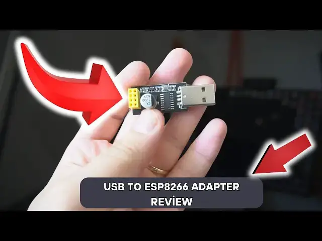 Video thumbnail for USB to ESP8266 Adapter Connect and Program with E
