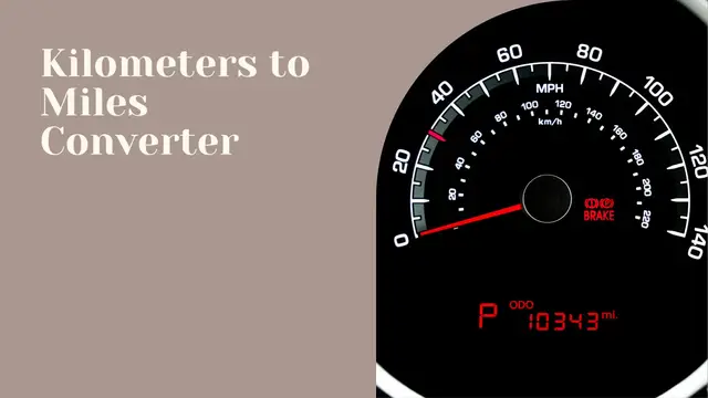 Video thumbnail for Kilometers to Miles conversion km to mi calculator