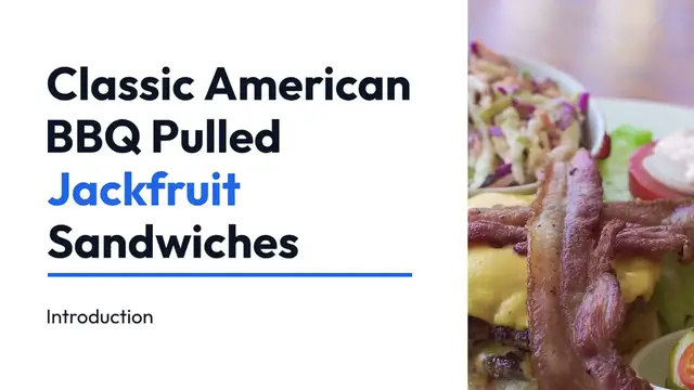 Video thumbnail for Smoky BBQ Pulled Jackfruit Sandwiches: A Plant-Based Twist on an American Classic