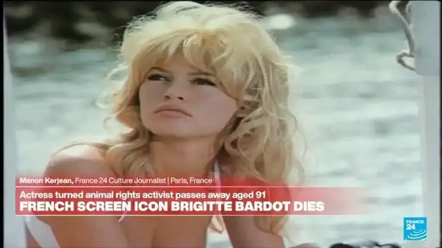Video thumbnail for 'She was a cultural earthquake': Brigitte Bardot dies at 91