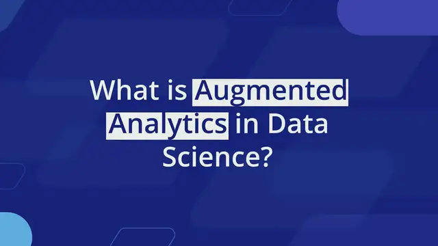 Video thumbnail for What is Augmented Analytics in Data Science?