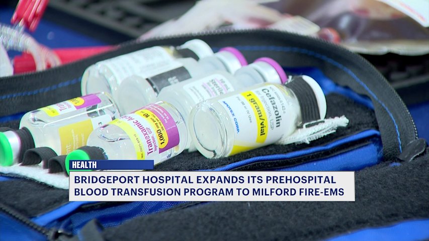 Video thumbnail for Milford Fire-EMS now able to provide blood transfusions in the field to critically ill patients
