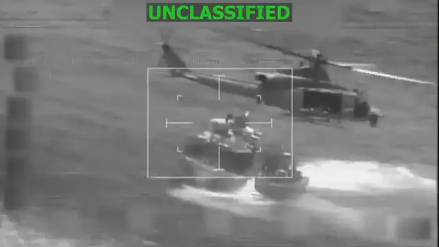 Video thumbnail for US: U.S. Forces Sink Narco Terrorist Refueling Vessel After Pacific Interdiction.