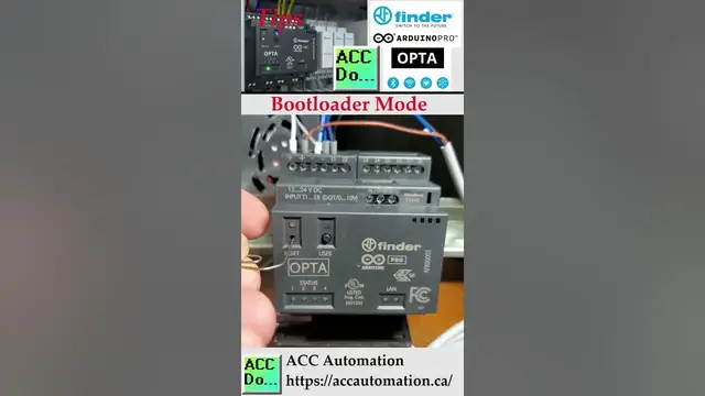 Video thumbnail for Arduino Opta Bootloader Mode