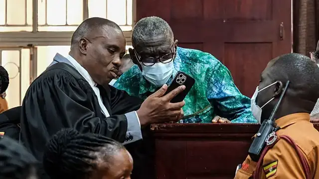 Video thumbnail for Uganda opposition leader refuses court-appointed lawyers at treason trial