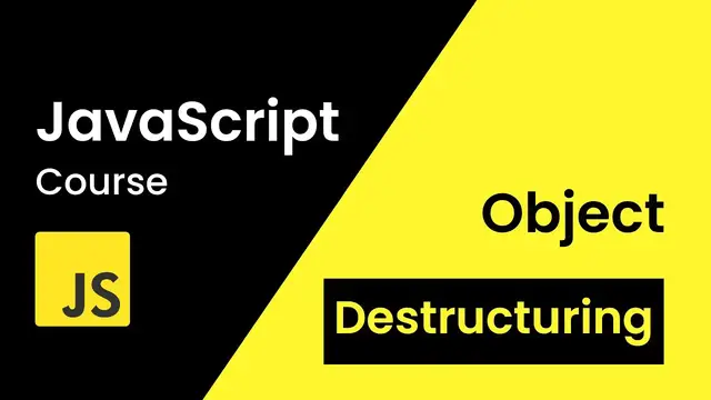 Video thumbnail for Object Destructuring In JavaScript _ JavaScript Object Destructuring Tutorial
