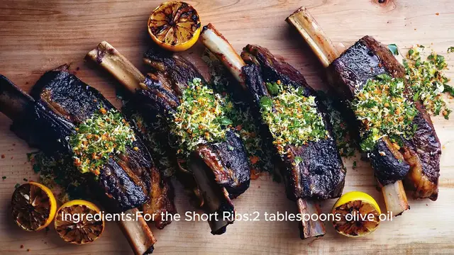 Video thumbnail for Short rib recipe