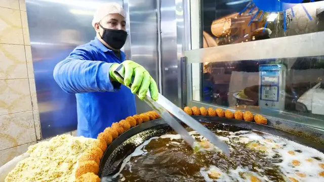 Video thumbnail for The BEST STREET FOOD in LEBANON - Shawarma, Falafel & Kaakeh | Beirut, Lebanon