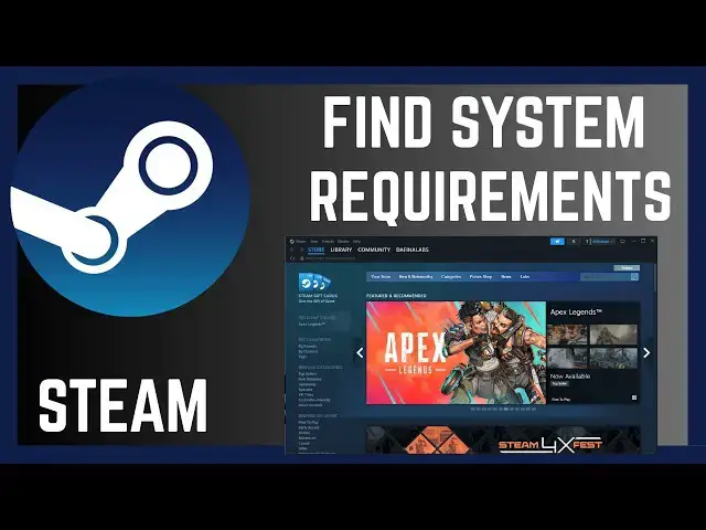 'Video thumbnail for How To Find System Requirement To Play Any Game On Steam'