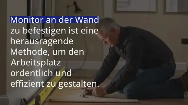 Video thumbnail for Untitled_video (67Monitor an Wand befestigen – Effiziente Methoden und Top Produkte