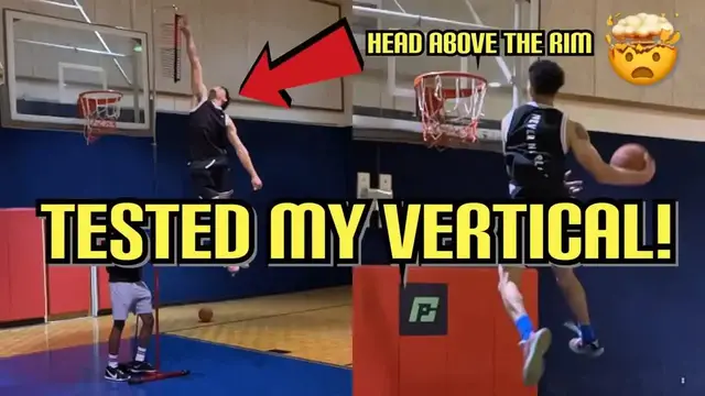 'Video thumbnail for INSANE Dunk Session! How High Did I Jump?'