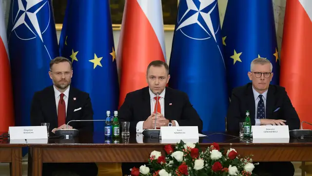 'Video thumbnail for Poland rejects Trump's claim on Russian drone incursion'