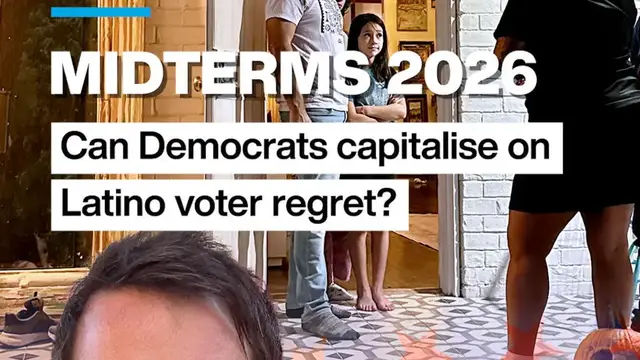 Video thumbnail for Midterms 2026: Can Democrats capitalise on Latino voter regret?