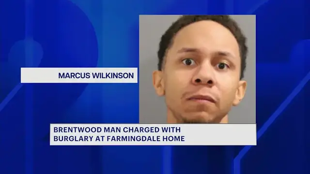 Video thumbnail for Man arrested for burglary in Farmingdale after alleged home invasion
