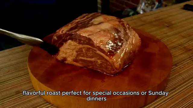 Video thumbnail for Rib roast recipe