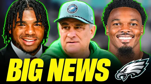 Video thumbnail for a to z sports philadelphia eagles: eagles huge otas updates! fangio on huff trade, dejean's position, plus injury news!