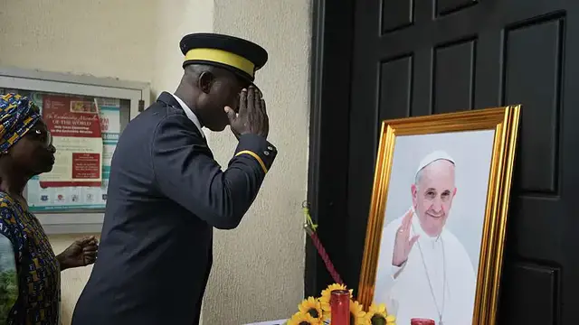 Video thumbnail for Catholic Archdiocese of Lagos holds a special mass to mourn Pope Francis