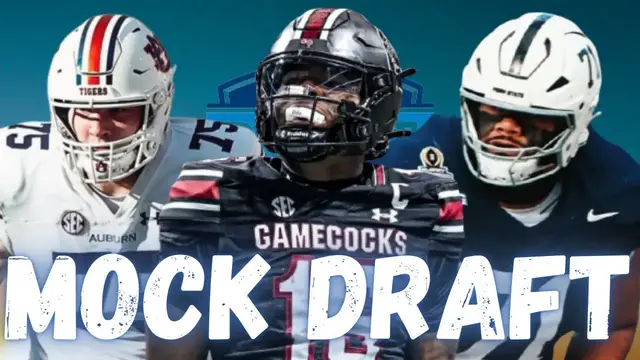 'Video thumbnail for FOX's 2026 NFL Mock Draft | Mock the Mock'