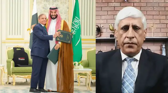 'Video thumbnail for Saudi Arabia signs mutual defence pact with nuclear-armed Pakistan'
