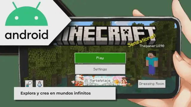 'Video thumbnail for Minecraft Bedrock para Android: Guía completa'