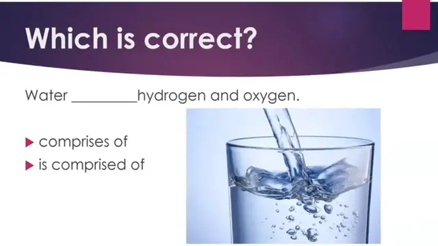 Video thumbnail for Say it Right in English:  Comprise vs. Be Comprised of