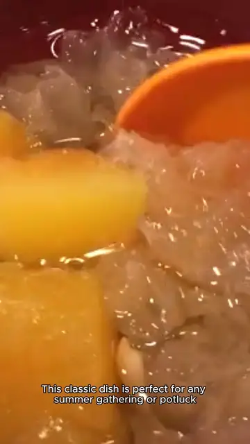 Video thumbnail for Ambrosia salad recipe