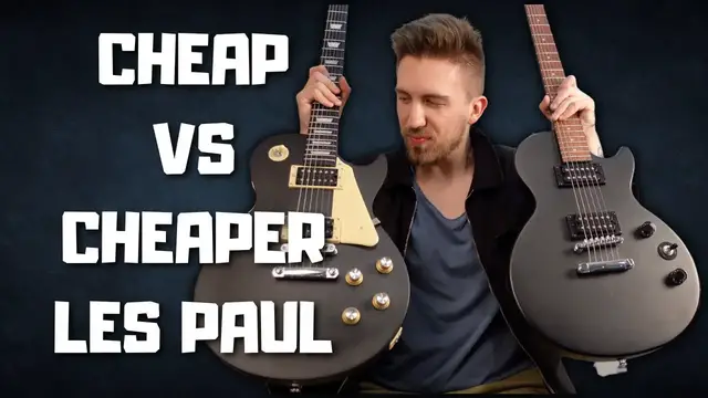 'Video thumbnail for CHEAP vs CHEAPER Les Paul (Epiphone LP Special VE vs Harley Benton SC-400)'