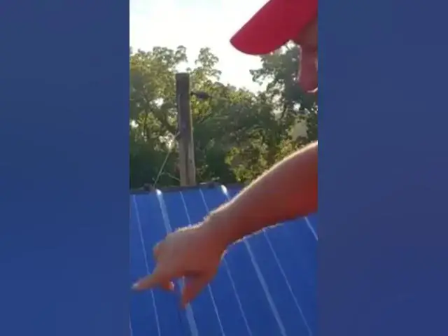 Video thumbnail for What if It's A Long Valley to Cut Metal Roofing #Shorts