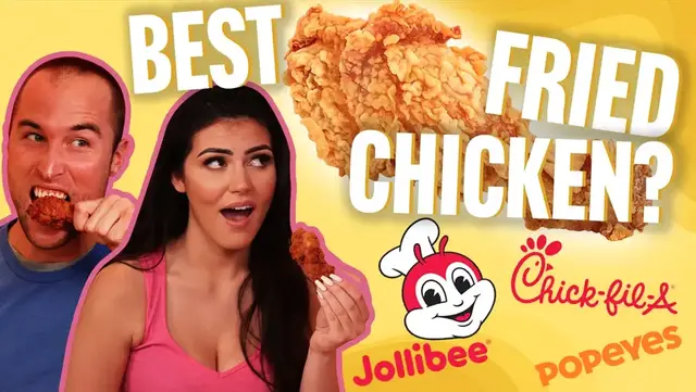 'Video thumbnail for Ranking The Best Fried Chicken Of All Time (Jollibee, Chick-Fil-A, KFC)'