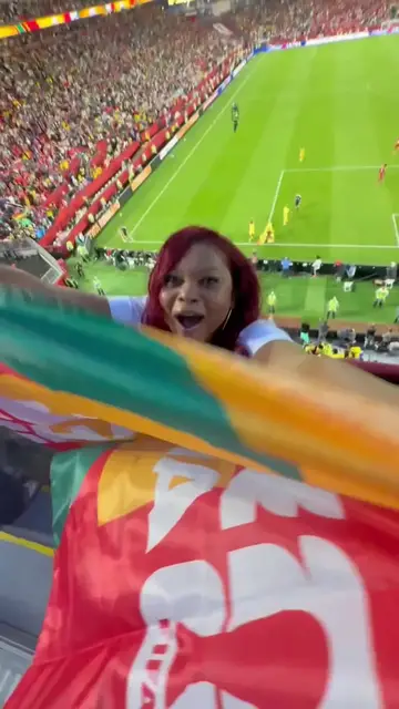 Video thumbnail for Ghana Fans Explode after Historic FIFA 2026 Goal