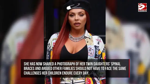 Video thumbnail for Jesy Nelson shares picture of daughters’ braces