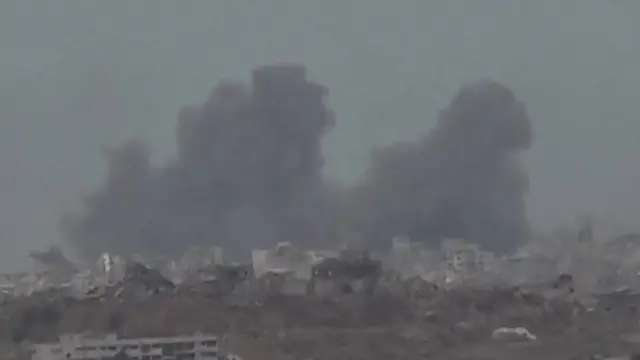 'Video thumbnail for Israel strikes Gaza after agreeing Trump ceasefire plan'
