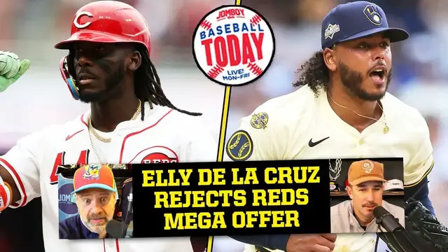 Video thumbnail for Elly De La Cruz turns down record-setting contract from the Reds | Baseball Today