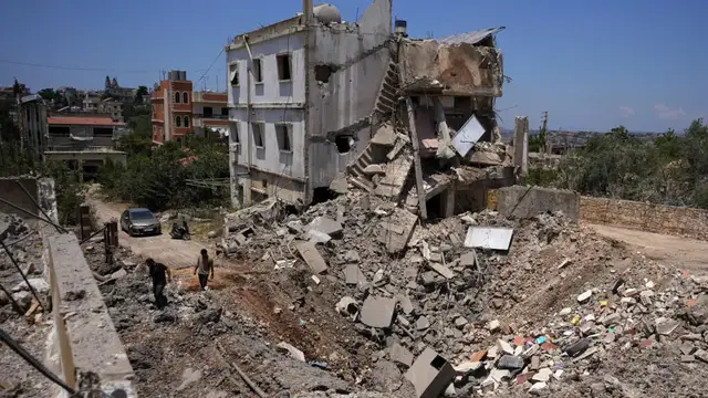 Video thumbnail for Israeli strikes on Lebanon likely to continue 'until we get any clarity' on US-Iran agreement