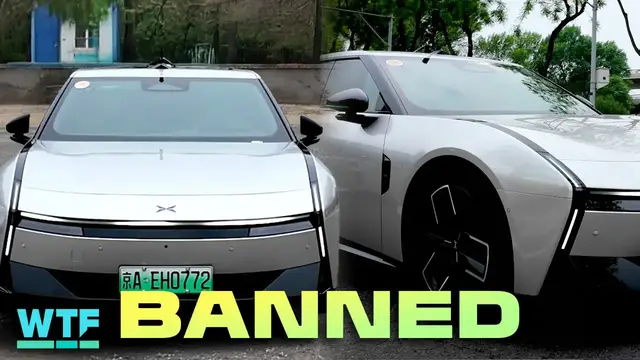 Video thumbnail for Inside a Chinese self-driving electric vehicle banned in the USA