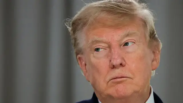 Video thumbnail for Trump doesn't rule out strikes on Iran despite agreement, looks to support Ukraine