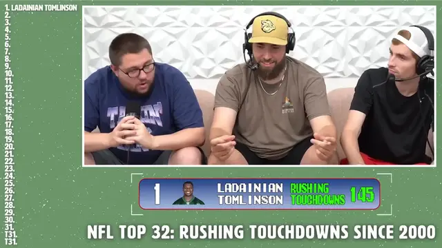 'Video thumbnail for Can We Name the Rushing Touchdown Leader Since 2000?'