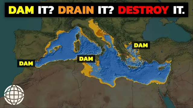 Video thumbnail for Atlantropa: The Megaproject That Wanted To Dam And Drain The Mediterranean Sea