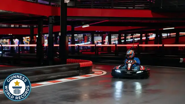 Video thumbnail for Longest multi-level go kart track