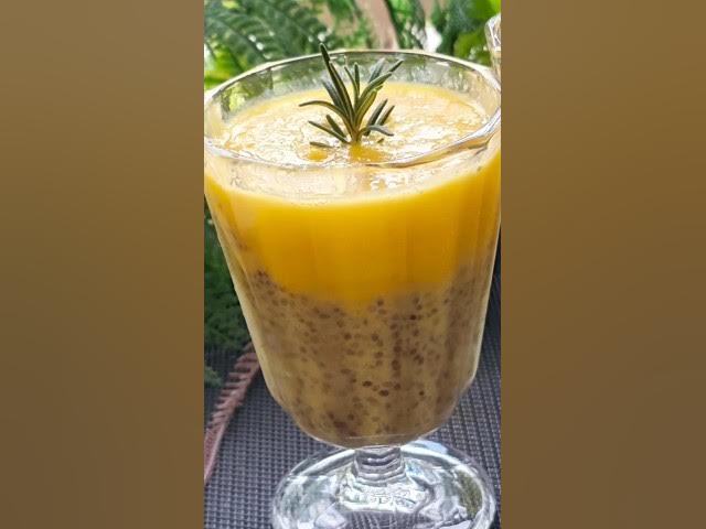 Video thumbnail for Mango Chia Pudding/Healthy Breakfast