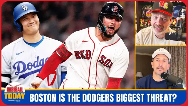 Video thumbnail for Are the Red Sox the Dodgers' biggest threat in MLB? | Baseball Today